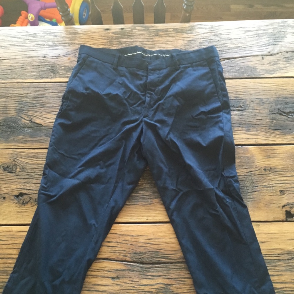 Navy Blue Slim fit chinos!